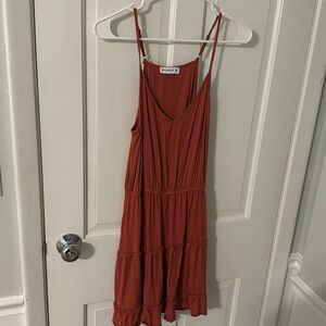 Medium Orange mini dress